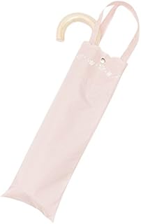 晴雨兼用 折りたたみ傘 小花柄 ボーダースカラ刺繍 トップレス ピンク PT-1507 晴雨兼用 折りたたみ傘 小花柄 ボーダースカラ刺繍 トップレス ピンク PT-1507